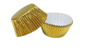 Zlatne košarice 500/1, dno fi3cm, H2cm