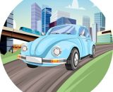 Das Auto VW Käfer fi20cm