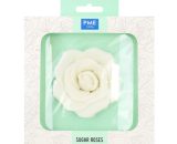 Weiße Zucker rosé 90mm