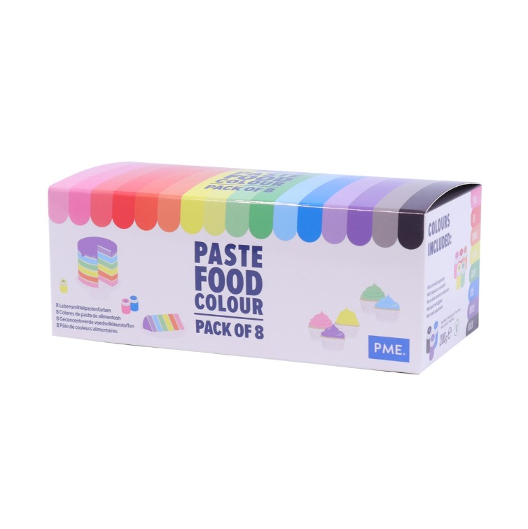 Set boja u gelu PME 200g 8/1