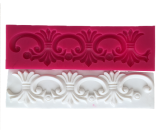 Silikonski kalup trostruki bočni dekor 24,5x12,5cm